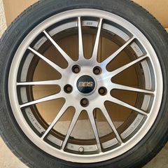 BBS ホイール タイヤ RD155 17インチ PCD 114.3　オフセット7J +53 の画像