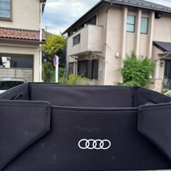 アウディ　純正　ラゲッジバック　ぬのせい布製の画像