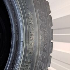 175/65/14　ダンロップ　WM01　4本　7.5部山　ウィンターマックス　７部山の画像