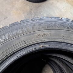 175/65/14　ダンロップ　WM01　4本　7.5部山　ウィンターマックス　７部山の画像