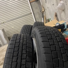 【冬タイヤ】トヨタ純正　14インチ　ホイール　タイヤセット　4本の画像