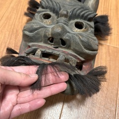 鬼のお面の画像