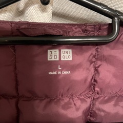 UNIQLO ウルトラライトダウンベスト Lサイズの画像