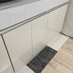 棚　ホワイト　多能棚　IKEAの画像