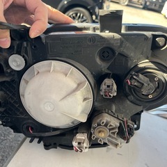 L150S ヘッドライト 綺麗　ダイハツ ムーブカスタムの画像