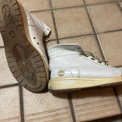 ティンバーランド　ブーツ　ホワイト　26.5の画像