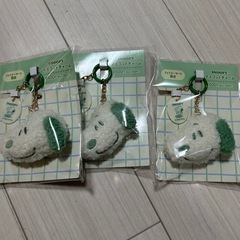 【ファミリーマート限定】SNOOPY マスコットチャーム 3個セット 新品未開封の画像