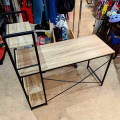 タマリビング デスク ターブルタワー2 机 棚付の画像