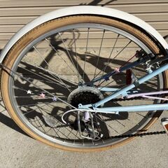 24インチ　子供用自転車　小学生　5段ギア　引き取り：田川郡香春町の画像