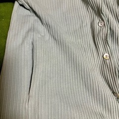130cm カーディガン　水色の画像