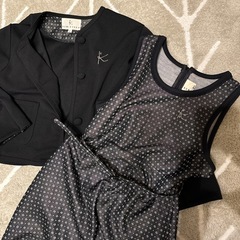 サイズ130 クレージュ　組曲ワンピースセットの画像