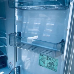 🌸MITSUBISHI ノンフロン冷凍冷蔵庫  MR-P17J-Wの画像