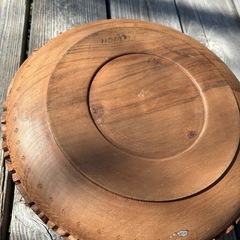 木製入れ物　舶来品の画像