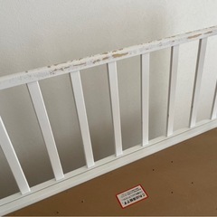 株式会社ヤトミ製 ベビーベッド（棚板付き）の画像