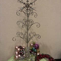 🌹クリスマス　ワイヤーツリー　リース　オーナメントいろいろ🌹　の画像