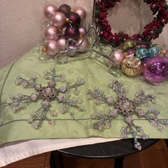 🌹クリスマス　ワイヤーツリー　リース　オーナメントいろいろ🌹　の画像