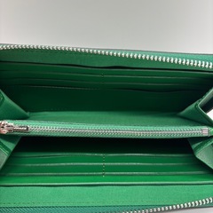 【新品未使用】COACH/コーチ　レディース長財布　CW715 グリーンの画像
