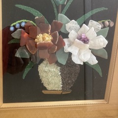 貴石画　　宝石画？ストーンアート？　の画像