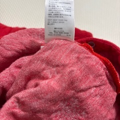 取引中
ミキハウス，キルト生地ロンパースの画像