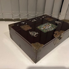 韓国　螺鈿　ボックスの画像