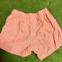 130cm ショートパンツ　キュロット の画像