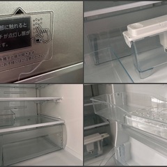 🔵中型〜大型冷蔵庫番号83 TOSHIBA 2017年製【5ドア 410ℓ 自動製氷器付き】大阪府内全域配達無料【保管場所での引取は3000円値引き】しますの画像