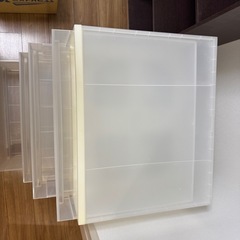 収納ケース　無印良品　スタッキング可能の画像