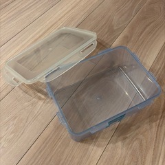 小物整理に◎プラスチックコンテナの画像