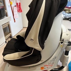 エールベベ クルットNTプレミアム チャイルドシート ブラウンオレの画像