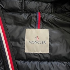  MONCLER モンクレール ブラックダウンジャケットMサイズの画像
