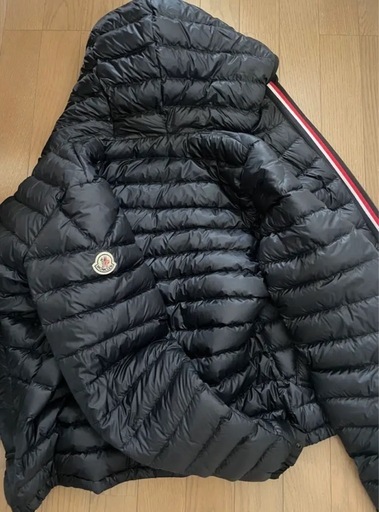  MONCLER モンクレール ブラックダウンジャケットMサイズ