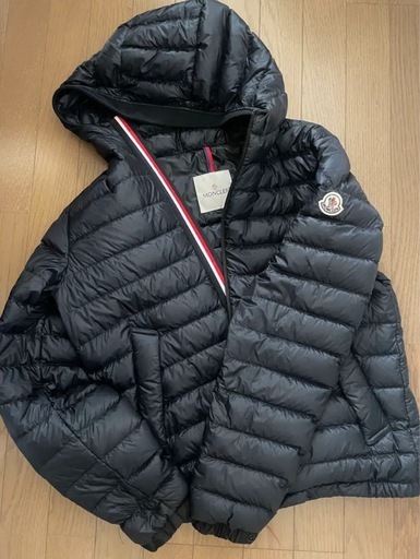 MONCLER モンクレール ブラックダウンジャケットMサイズ