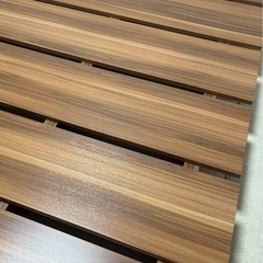 【少々難あり】LOWYA ベッドフレームのみ　シングル　すのこ　❶の画像