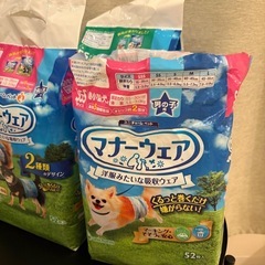 【商談中】超小型犬用 オムツ 男の子 マナーウェアの画像