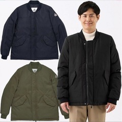 【美品】ピレネックス スロム Soulom メンズ ダウンジャケット ブラックの画像