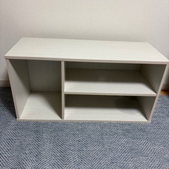 IRIS OHYAMA テレビ台 白の画像