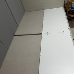 【美品】セミダブルベッド　白　女性半年のみ使用の画像