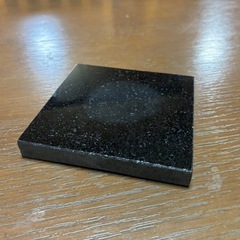 御影石のコースター！の画像