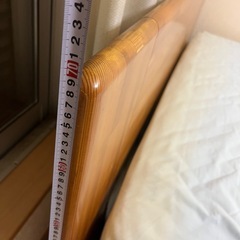 【11/15.16引取り限定】セミダブルベッドの画像