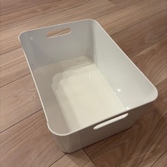 ご自宅のお片付けに◎積み重ねOK！IKEA収納BOX 4セット(蓋付き3/蓋なし1)の画像
