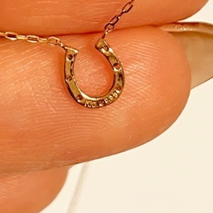 ※交渉中【美品】10k 馬蹄ネックレス✨の画像
