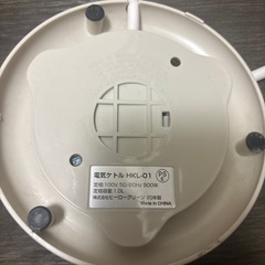【格安／機能問題なし】電気ケトルの画像