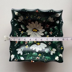 トールペイント　花　小物入れ　2個セットの画像