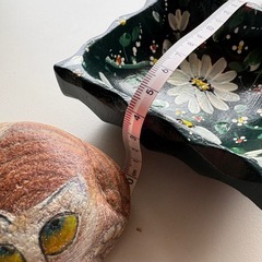 トールペイント　花　小物入れ　2個セットの画像