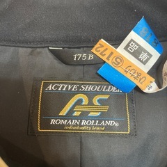 学ラン175B 学生服冬服　中学生　高校生 クリーニング済　の画像