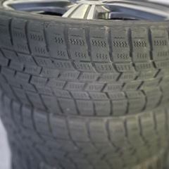 165/55R15インチスタッドレスタイヤホイール付きの画像