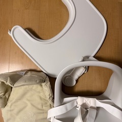 サイベックス レモチェア ハーネス付きベビーセット ホワイト　cybexの画像