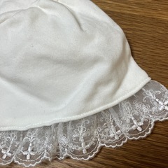 今月まで！お宮参り、フード、帽子、美品！の画像