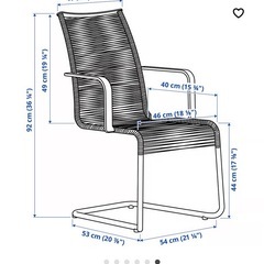 IKEAVÄSMAN（ヴェスマン）チェア 屋外用の画像