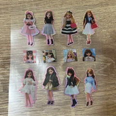 平成女児 シール カードの画像